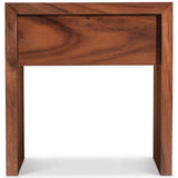 Brasea 1 Drawer Nightstand, Lume