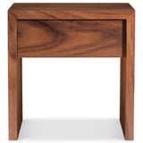 Brasea 1 Drawer Nightstand, Lume
