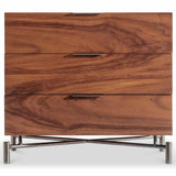 Brasea 3 Drawer Nightstand, Lume