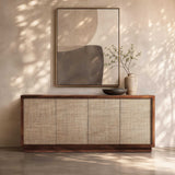 Brasea Entertainment Credenza, Lume/Abano