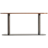 Brasea Rounded Console Table, Lume