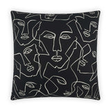 Face Up Pillow by DV Kap
