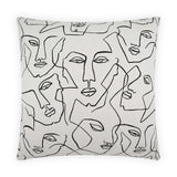 Face Up Pillow by DV Kap