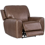 Torres Leather Power Recliner, Sorrento Mocha
