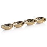4-Tier Nut Bowl, Polished Gold