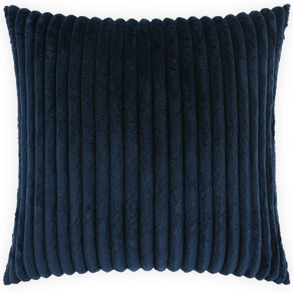 Megga 24" Pillow, Navy, Set of 2
