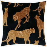 Animique Pillow, Ebony-Accessories-High Fashion Home