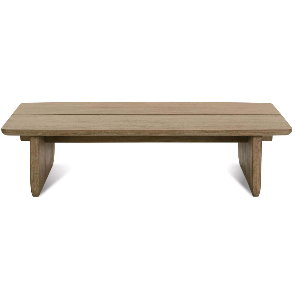 Nova Rectangular Cocktail Table, Weathered Teak