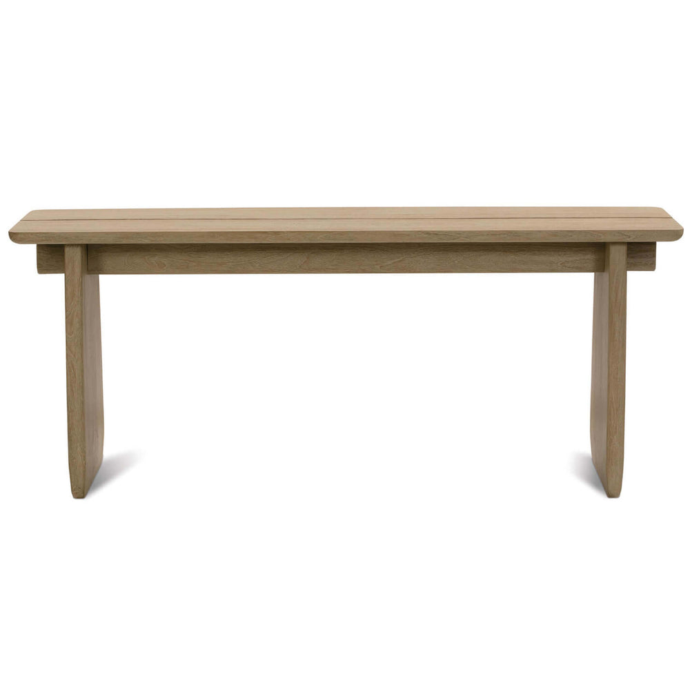 Nova Console Table, Weathered Teak