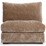 Ludwig Armless Chair, Oyster Taupe