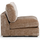 Ludwig Armless Chair, Oyster Taupe