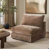 Ludwig Armless Chair, Oyster Taupe