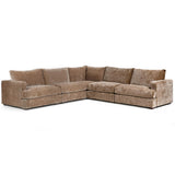 Ludwig 5 Piece Sectional, Oyster Taupe