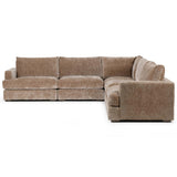 Ludwig 5 Piece Sectional, Oyster Taupe