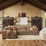 Ludwig 5 Piece Sectional, Oyster Taupe