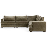 Ludwig 5 Piece Sectional, Willow Drift