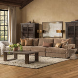 Ludwig 3 Piece Sofa, Oyster Taupe
