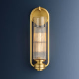 Binnewater Wall Sconce, Aged Brass