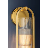 Binnewater Wall Sconce, Aged Brass