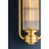 Binnewater Wall Sconce, Aged Brass