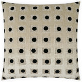 Domino Pillow, Onyx-Accessories-High Fashion Home
