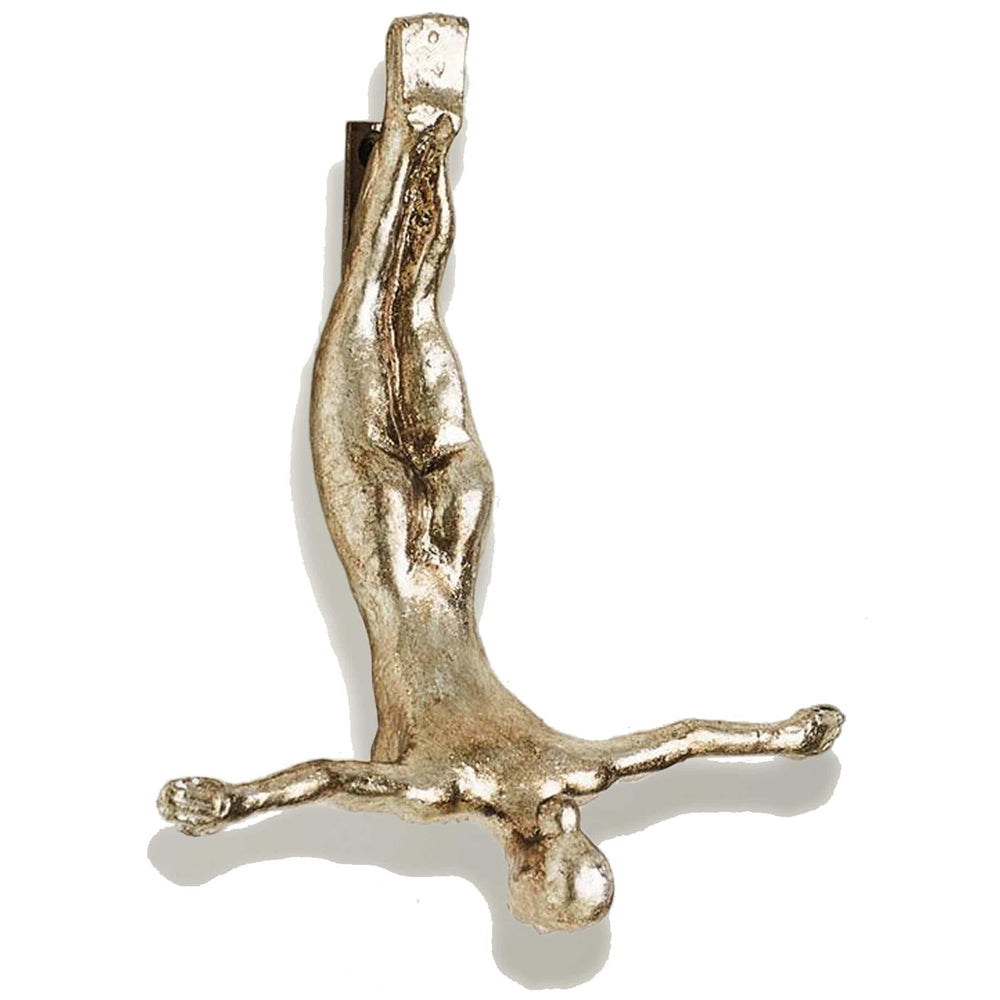 Wall Diver-Female, Silver Leaf-Accessories-High Fashion Home