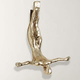 Wall Diver-Female, Silver Leaf-Accessories-High Fashion Home