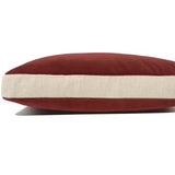 Deveraux Box II Lumbar Pillow, Red Pepper, Set of 2