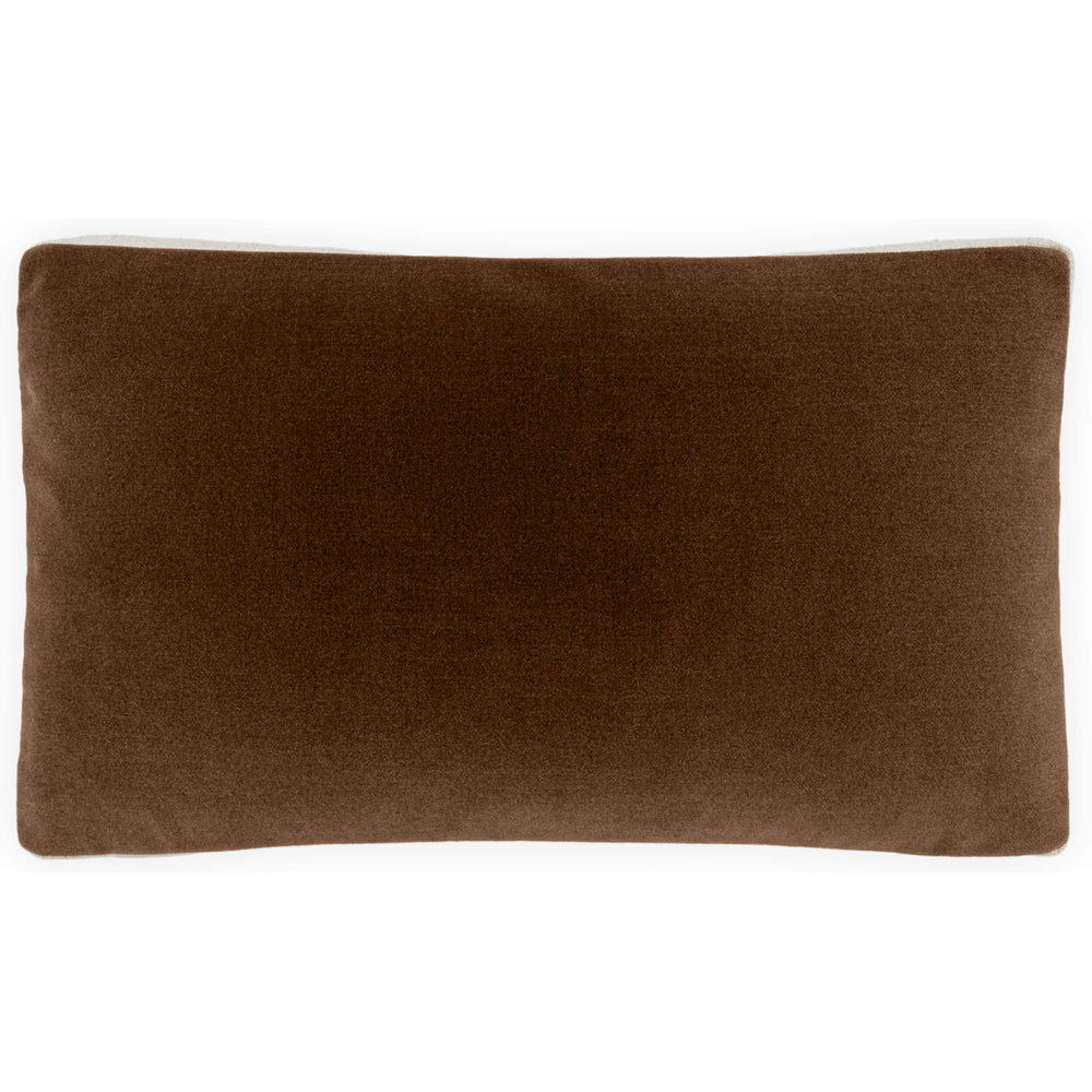 Deveraux Box II Lumbar Pillow, Walnut, Set of 2