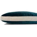Deveraux Box Pillow, Azure, Set of 2
