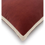 Deveraux Box Pillow, Red Pepper, Set of 2