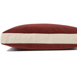 Deveraux Box Pillow, Red Pepper, Set of 2