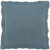 Lena Flange Pillow, Lapis, Set of 2