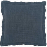 Lena Flange Pillow, Denim, Set of 2
