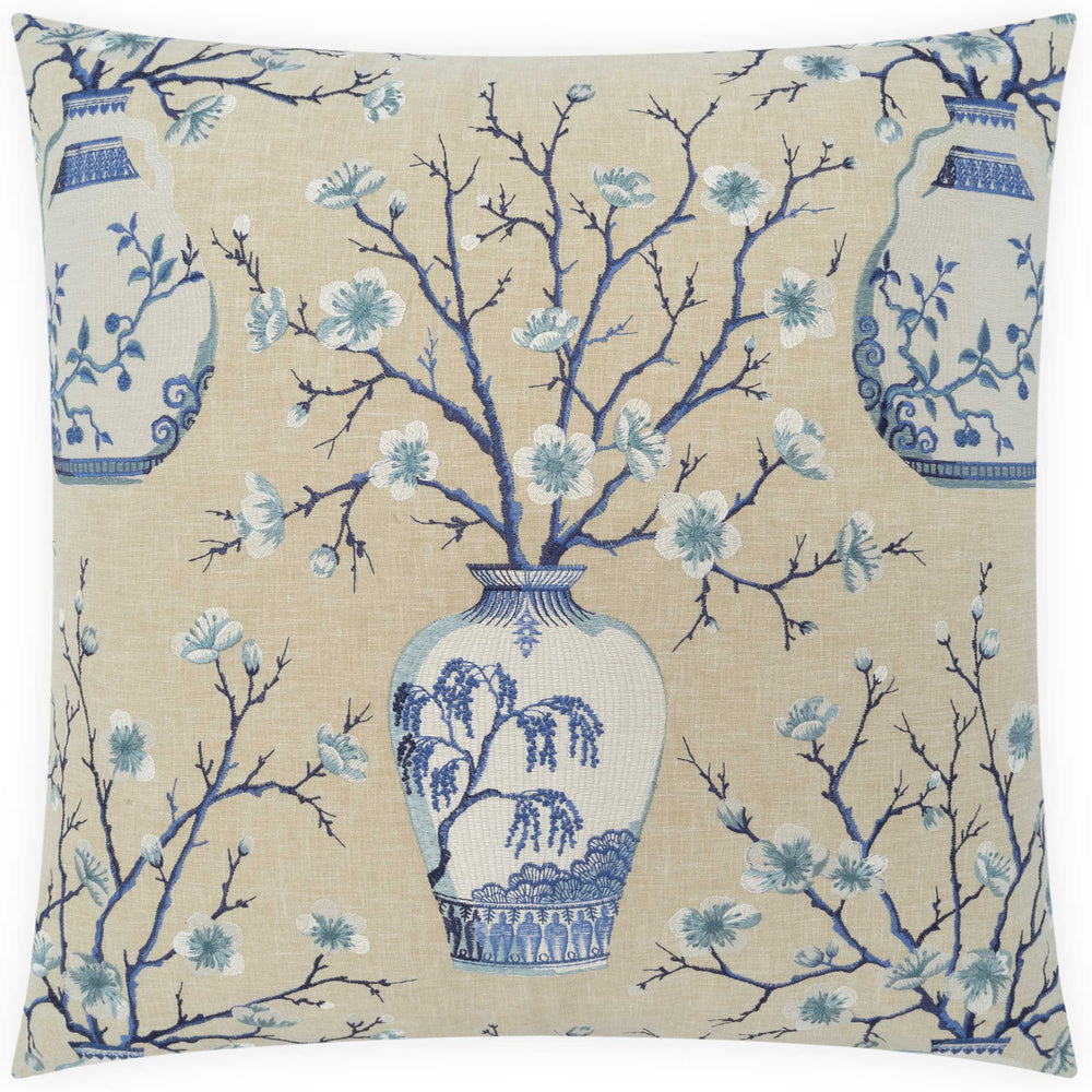 Hikari Pillow,  Blue, Set of 2