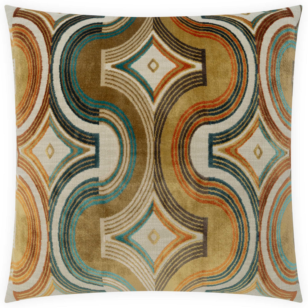 Orleans Pillow, Orange, Set of 2