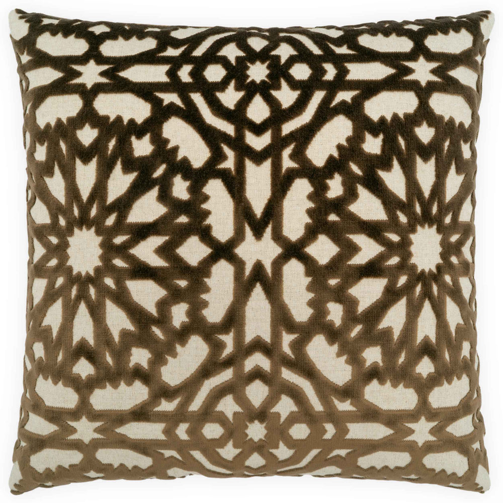 Bartholdy Pillow, Brown/Cream, Set of 2