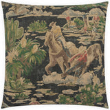 Saddler Pillow, Denim, Set of 2