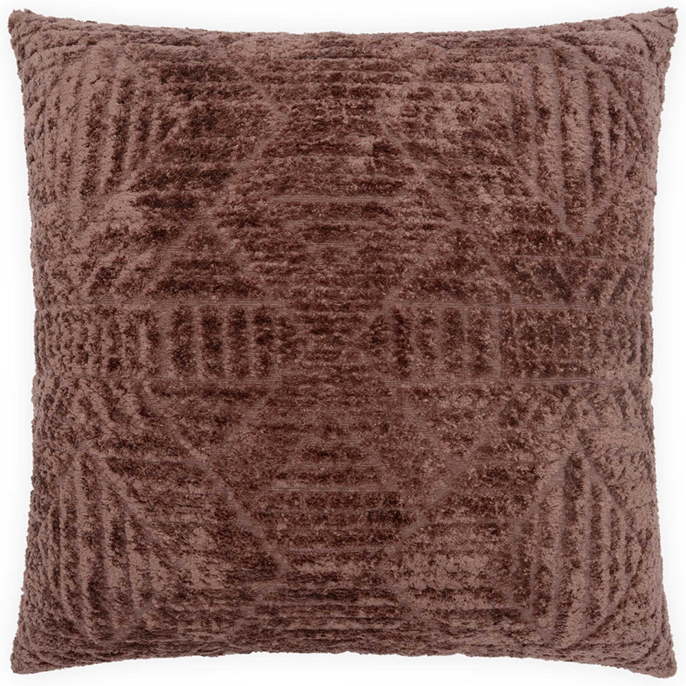 Atlas Pillow, Eggplant, Set of 2