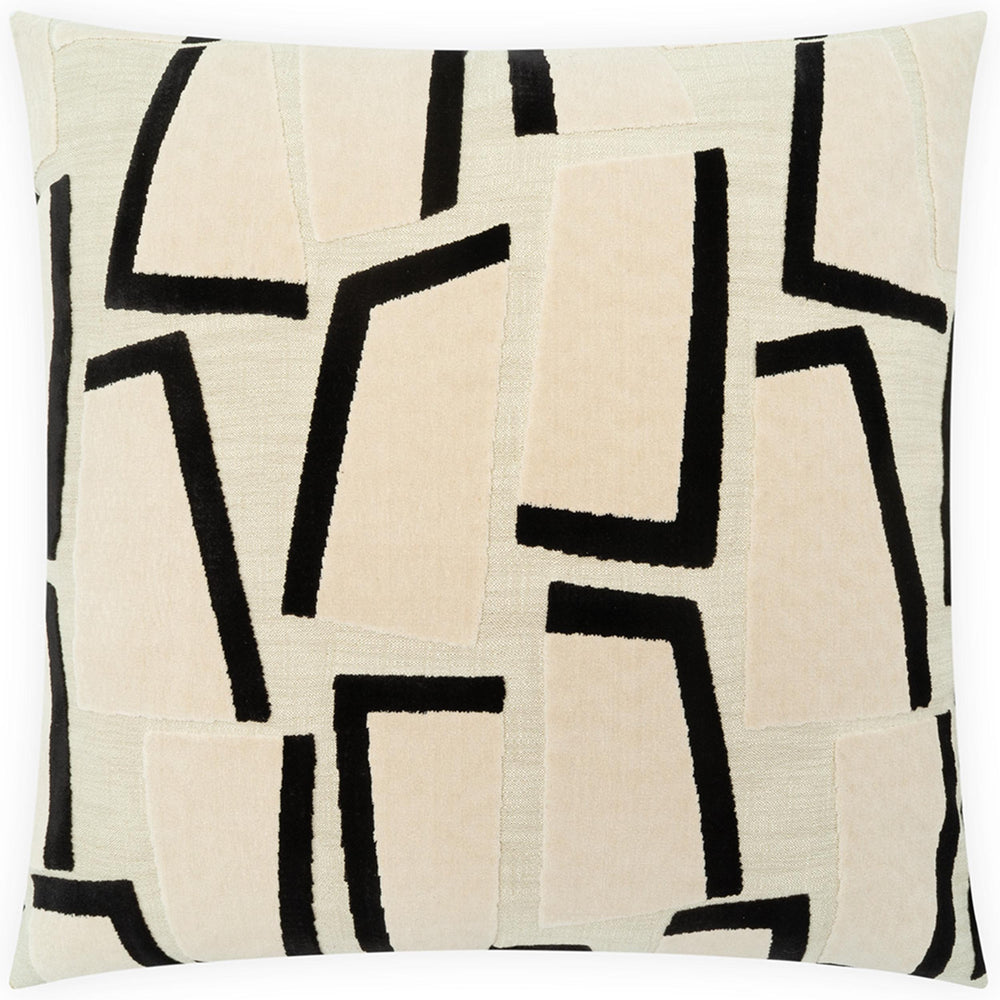 Matrix Pillow, Black, Set of 2