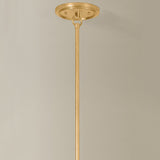 Kekald Chandelier, Vintage Gold Leaf