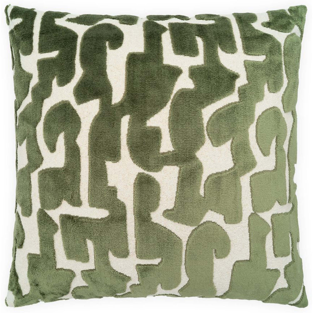 Knossos Pillow, Moss, Set of 2