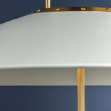 Emmons Pendant, Aged Brass/Soft White