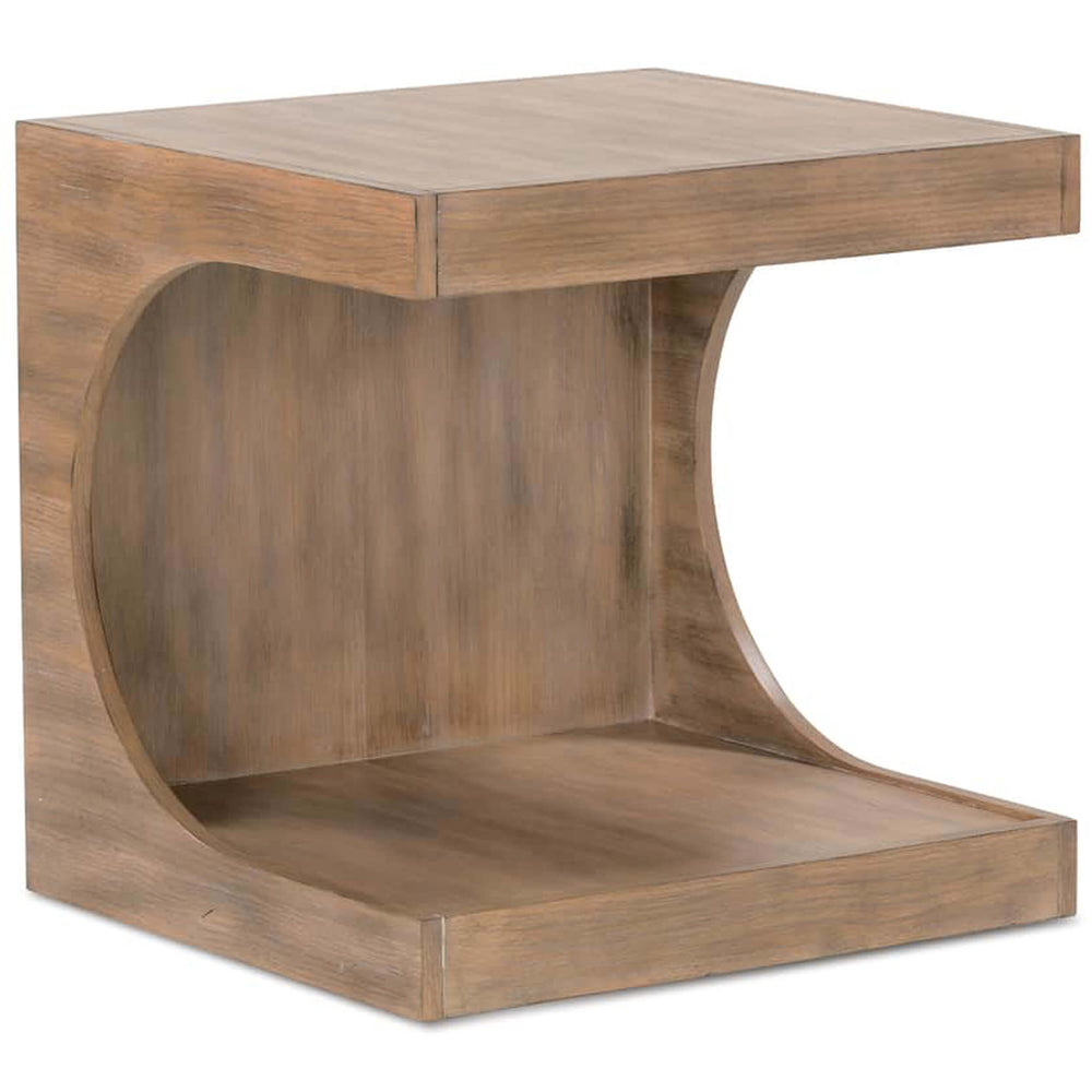 Dune Rectangular End Table, Driftwood