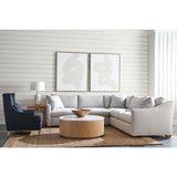 Delray Round Cocktail Table, White