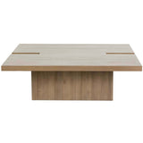 Theory Square Cocktail Table, Fawn