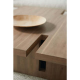 Theory Square Cocktail Table, Fawn