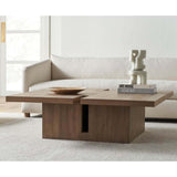 Theory Square Cocktail Table, Fawn