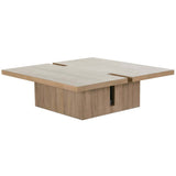 Theory Square Cocktail Table, Fawn