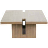 Theory Rectangular Cocktail Table, Fawn